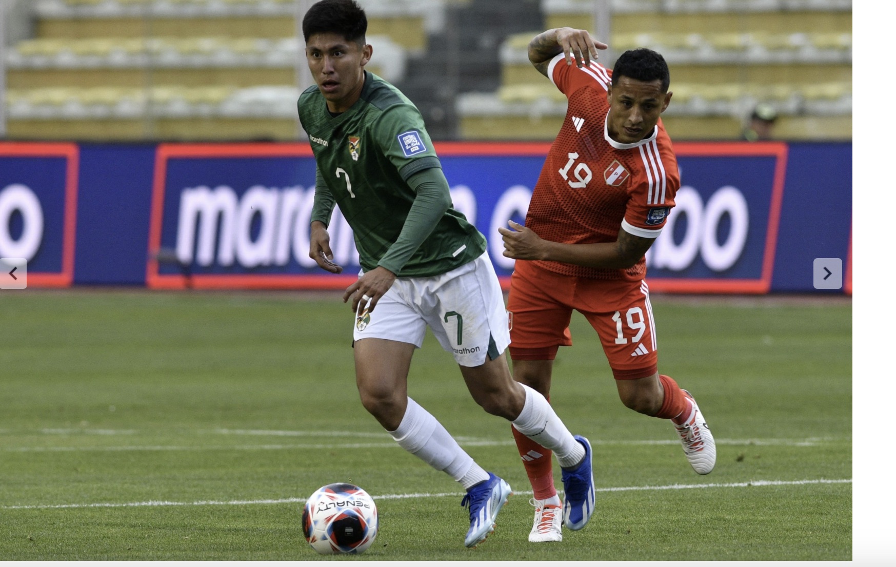 Lee más sobre el artículo Bolivia sepultó las aspiraciones de Perú en la 5ta fecha, 2-0